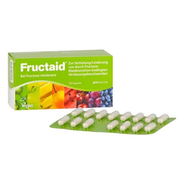 Fructaid kapszula 120x fruktózérzékenység enzim