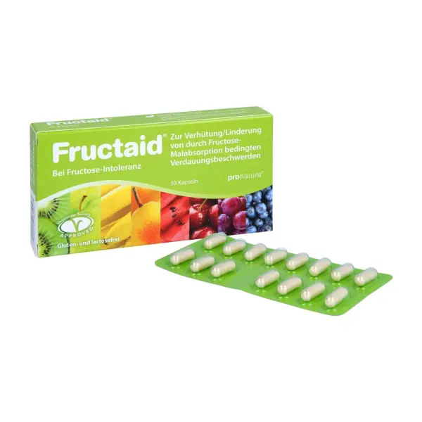 Fructaid kapszula 30x fruktózérzékenység enzim