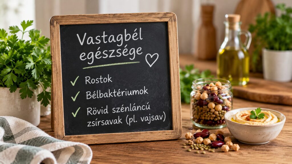 Vastagbél egészsége – rostok, bélbaktériumok és rövid szénláncú zsírsavak
