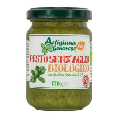 Artigiana Genovese zöld pesto fokhagyma és hagyma nélkül, parmezánnal